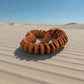 Skeleton Snake 2 Silk Red Copper - Back