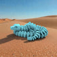 Skeleton Snake 2 Silk Sapphire Forest - Side