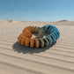 Skeleton Snake 2 Silk Tropical Sunset - Back
