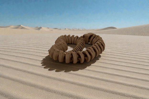 Skeleton Snake 2 Wood - Back