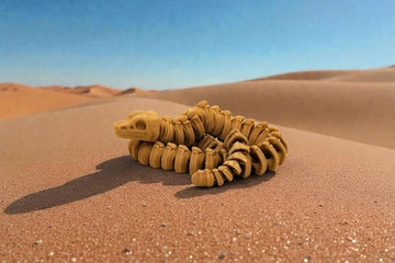 Skeleton Snake 2 Wood - Side