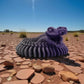 Skeleton Snake Silk Midnight Purple - Front