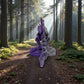 Skeleton Spinosaurus With Stand Silk Midnight Purple - Back