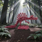 Skeleton Spinosaurus With Stand Silk Smokey Wine - Side