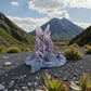 Skeleton Stegosaurus With Stand Silk Rainbow - Back