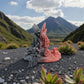 Skeleton Stegosaurus With Stand Silk Smokey Wine - Back