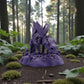 Skeleton Stegosaurus With Stand Silk Starling Purple - Front