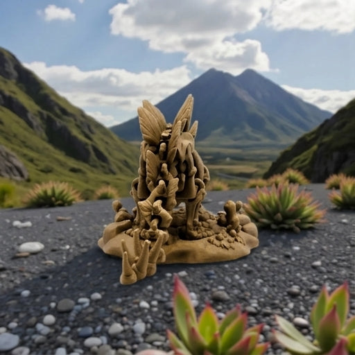Skeleton Stegosaurus With Stand Wood - Back