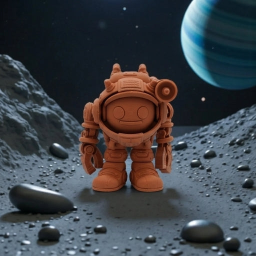 Spacemoji Silk Red Copper - Front