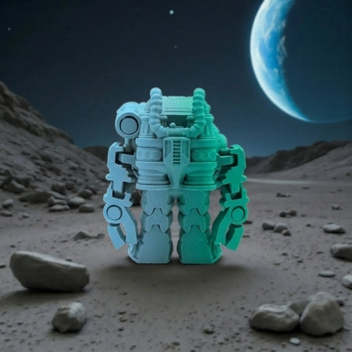 Spacemoji Silk Sapphire Forest - Back