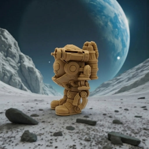 Spacemoji Wood - Side