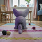 Sphynx Cat Silk Midnight Purple - Back