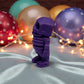 Summer Tiny Skeleton Silk Midnight Purple - Side