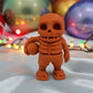 Summer Tiny Skeleton Silk Red Copper - Front