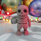 Summer Tiny Skeleton Silk Smokey Wine - Front