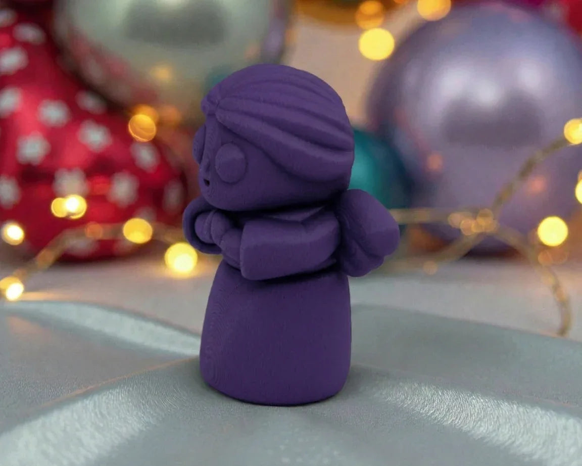 Tiny Angel Silk Midnight Purple - Side