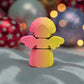 Tiny Angel Silk Pink Yellow - Back