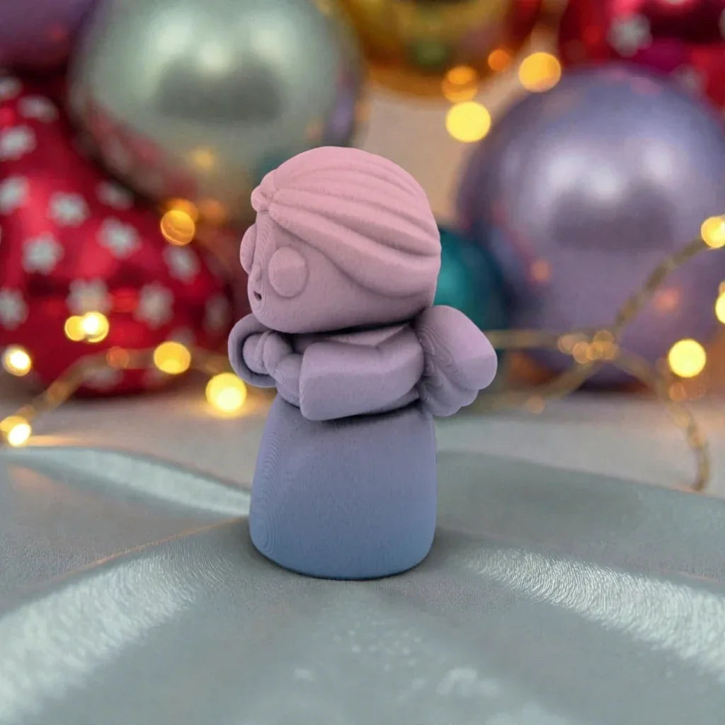 Tiny Angel Silk Rainbow - Side
