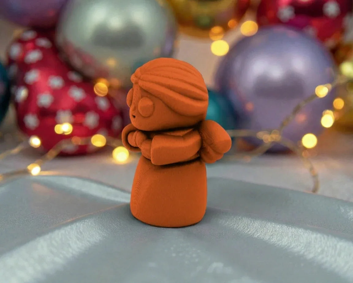 Tiny Angel Silk Red Copper - Side