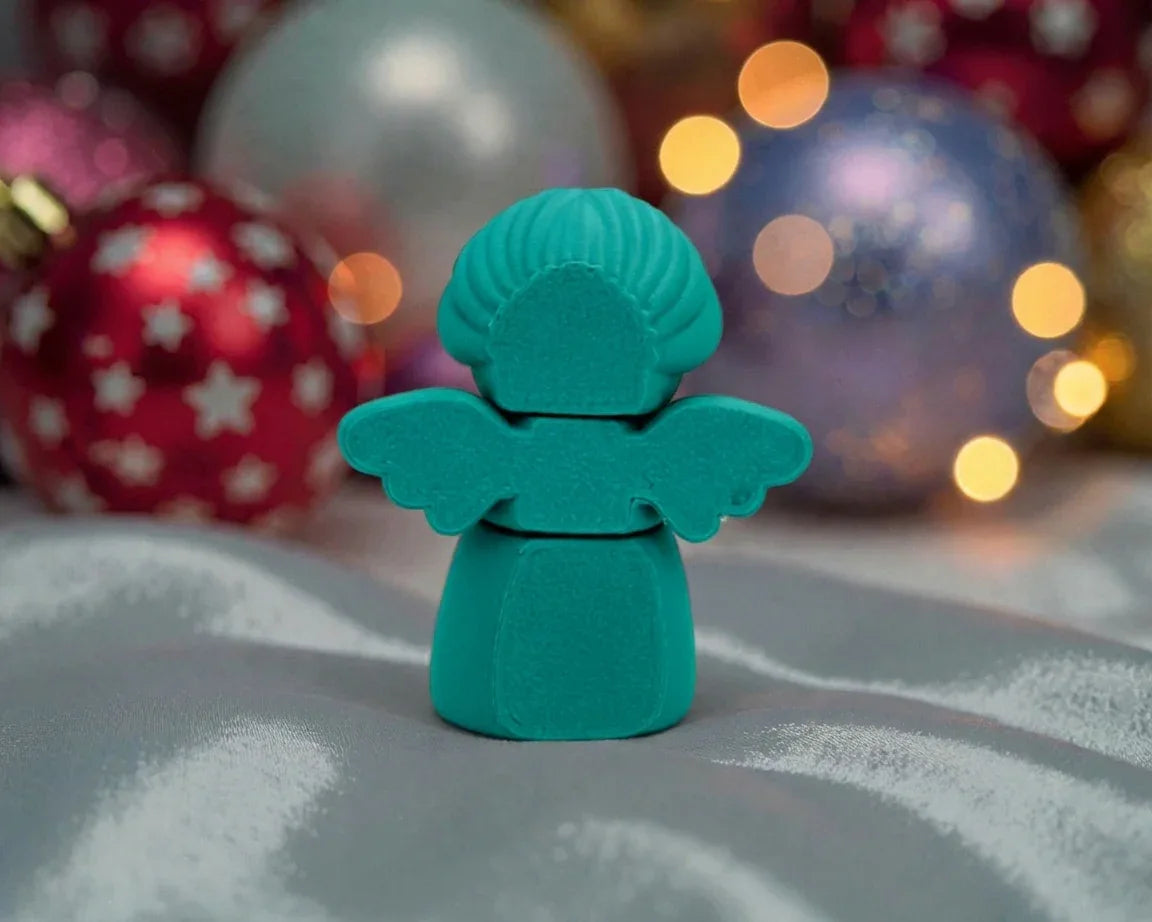 Tiny Angel Silk Sapphire Forest - Back
