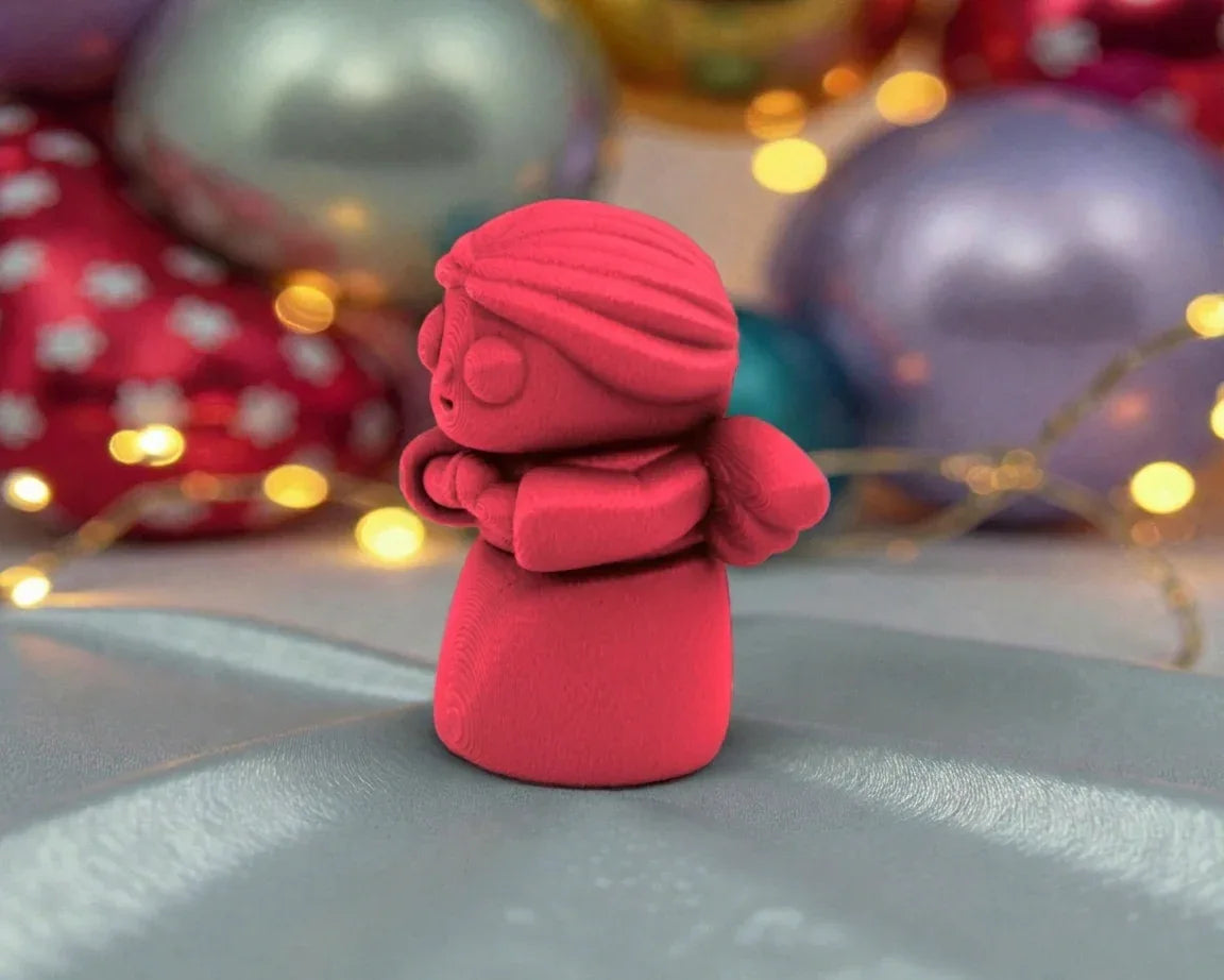 Tiny Angel Silk Smokey Wine - Side