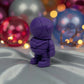 Tiny Astronaut Silk Midnight Purple - Side