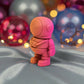 Tiny Astronaut Silk Pink Yellow - Side