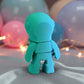 Tiny Astronaut Silk Sapphire Forest - Back
