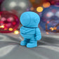 Tiny Astronaut Silk Sapphire Forest - Side