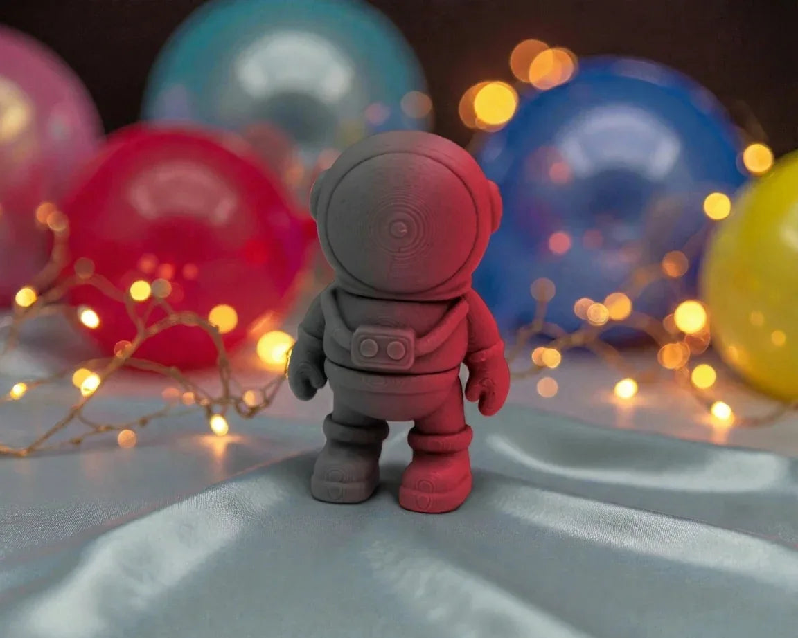 Tiny Astronaut Silk Smokey Wine - Front
