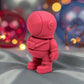 Tiny Astronaut Silk Smokey Wine - Side