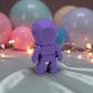 Tiny Astronaut Silk Starling Purple - Back
