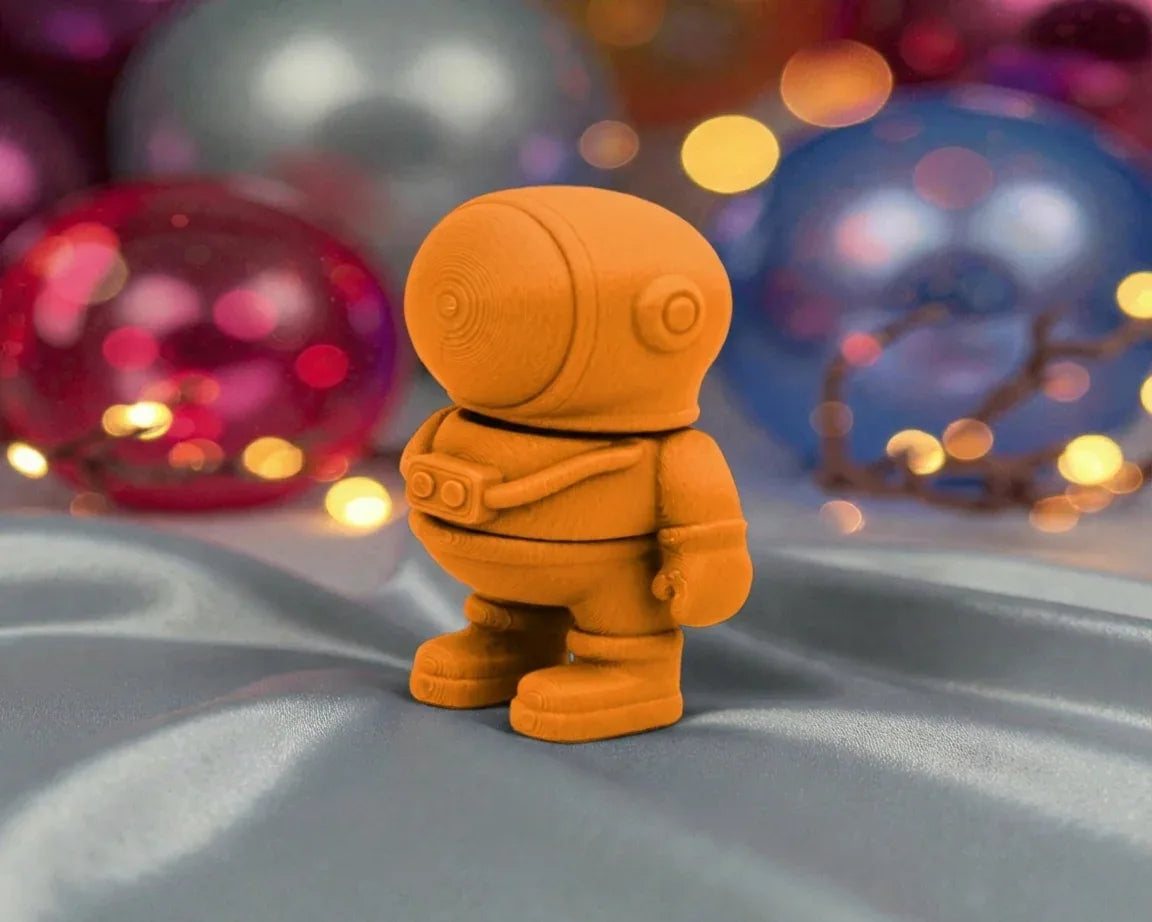 Tiny Astronaut Silk Tropical Sunset - Side