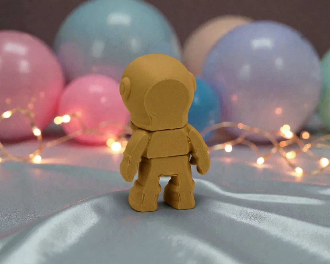 Tiny Astronaut Wood - Back