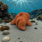Tiny Baby Shark Silk Red Copper - Back