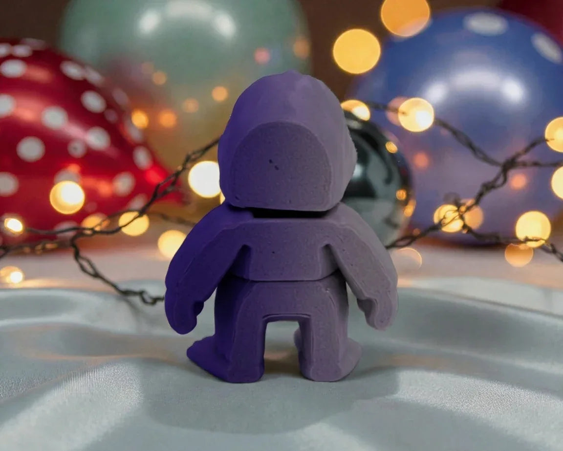 Tiny Bigfoot Silk Midnight Purple - Back