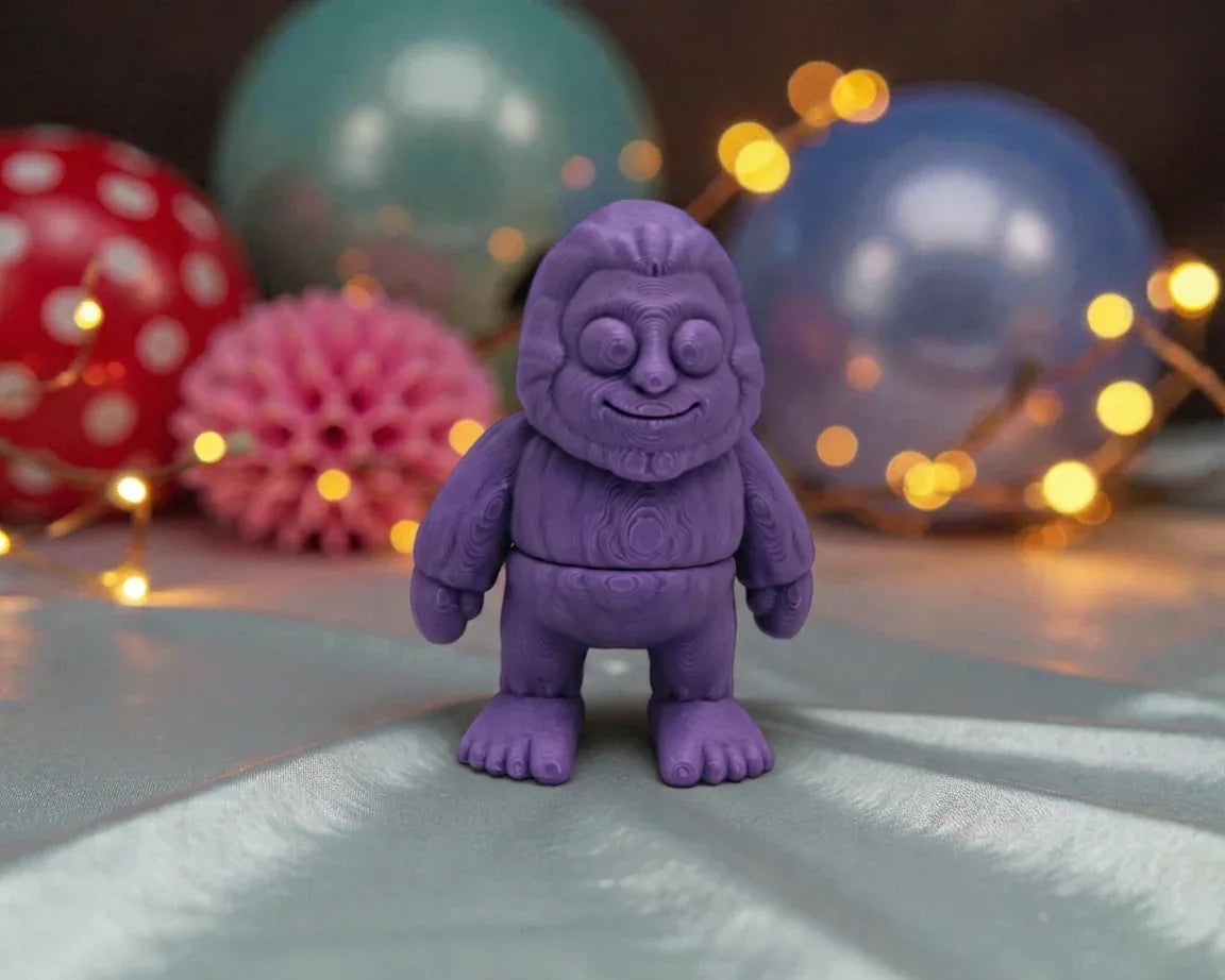 Tiny Bigfoot Silk Midnight Purple - Front