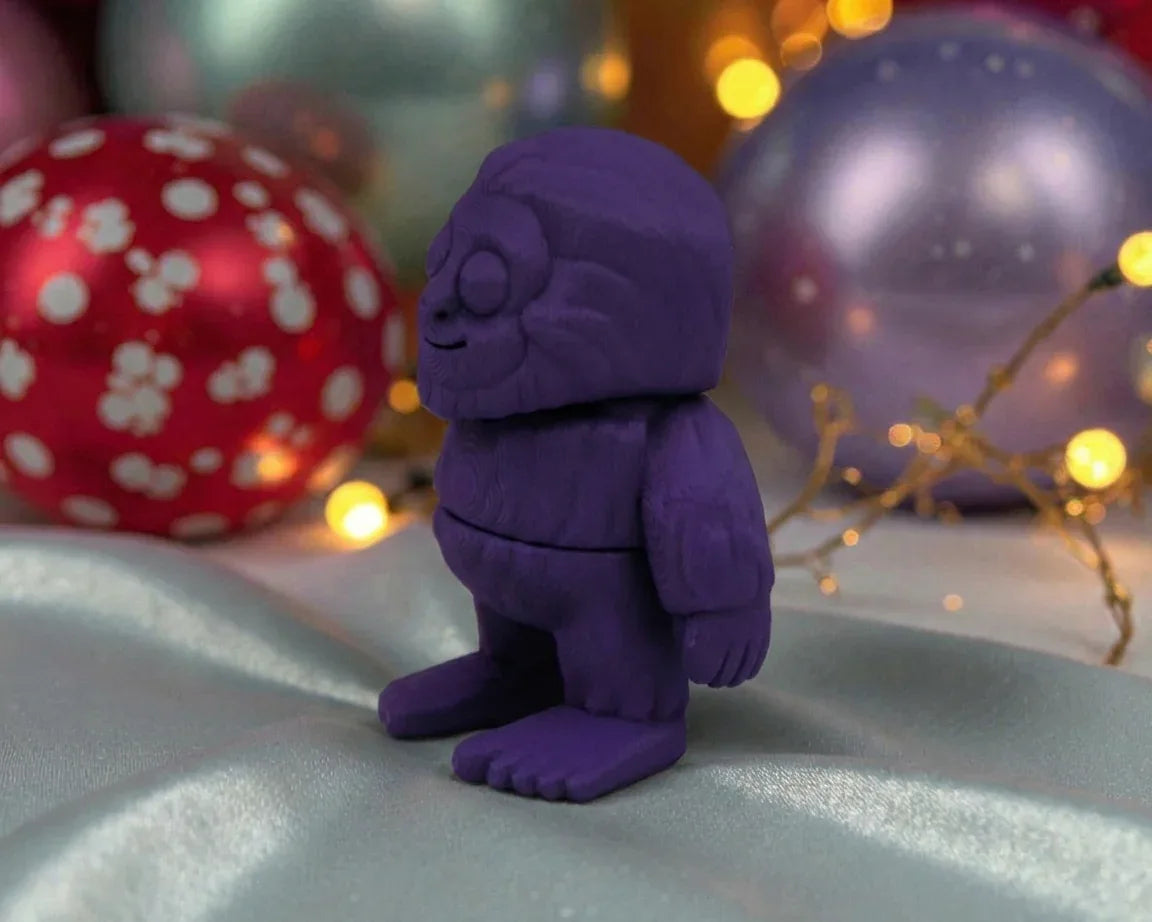 Tiny Bigfoot Silk Midnight Purple - Side