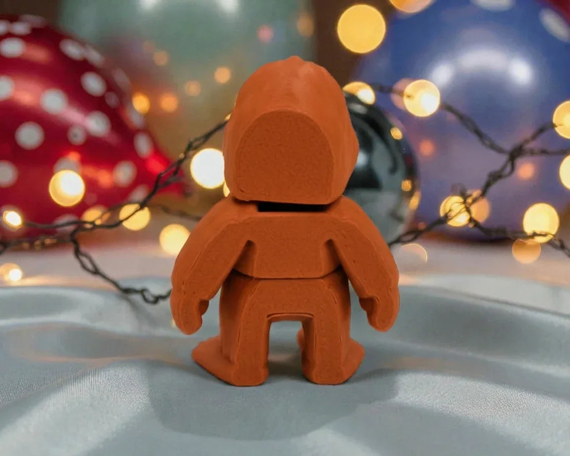 Tiny Bigfoot Silk Red Copper - Back