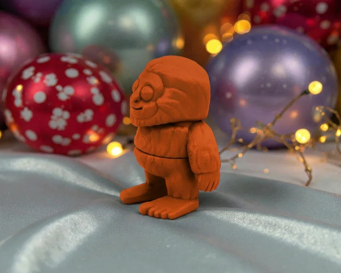 Tiny Bigfoot Silk Red Copper - Side