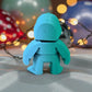 Tiny Bigfoot Silk Sapphire Forest - Back
