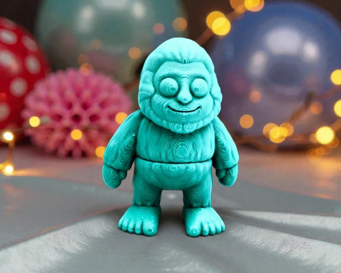 Tiny Bigfoot Silk Sapphire Forest - Front