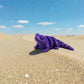 Tiny Butt Frog Silk Midnight Purple - Side