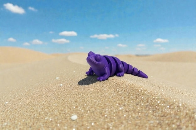 Tiny Butt Frog Silk Midnight Purple - Side