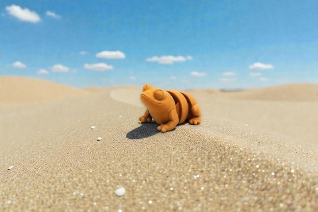 Tiny Butt Frog Silk Tropical Sunset - Side