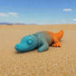 Tiny Crocodile Silk Tropical Sunset - Front