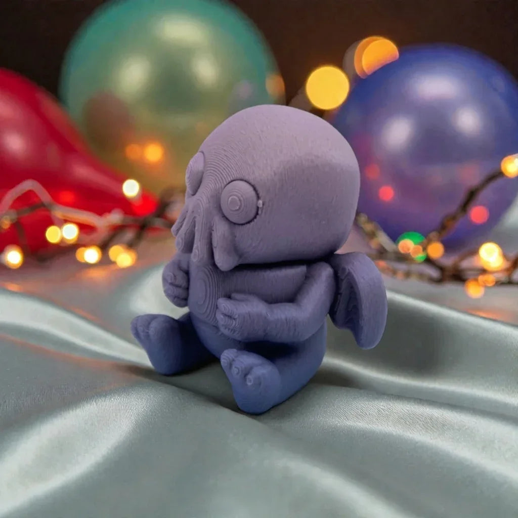 Tiny Cthulu Silk Rainbow - Side