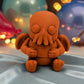 Tiny Cthulu Silk Red Copper - Front