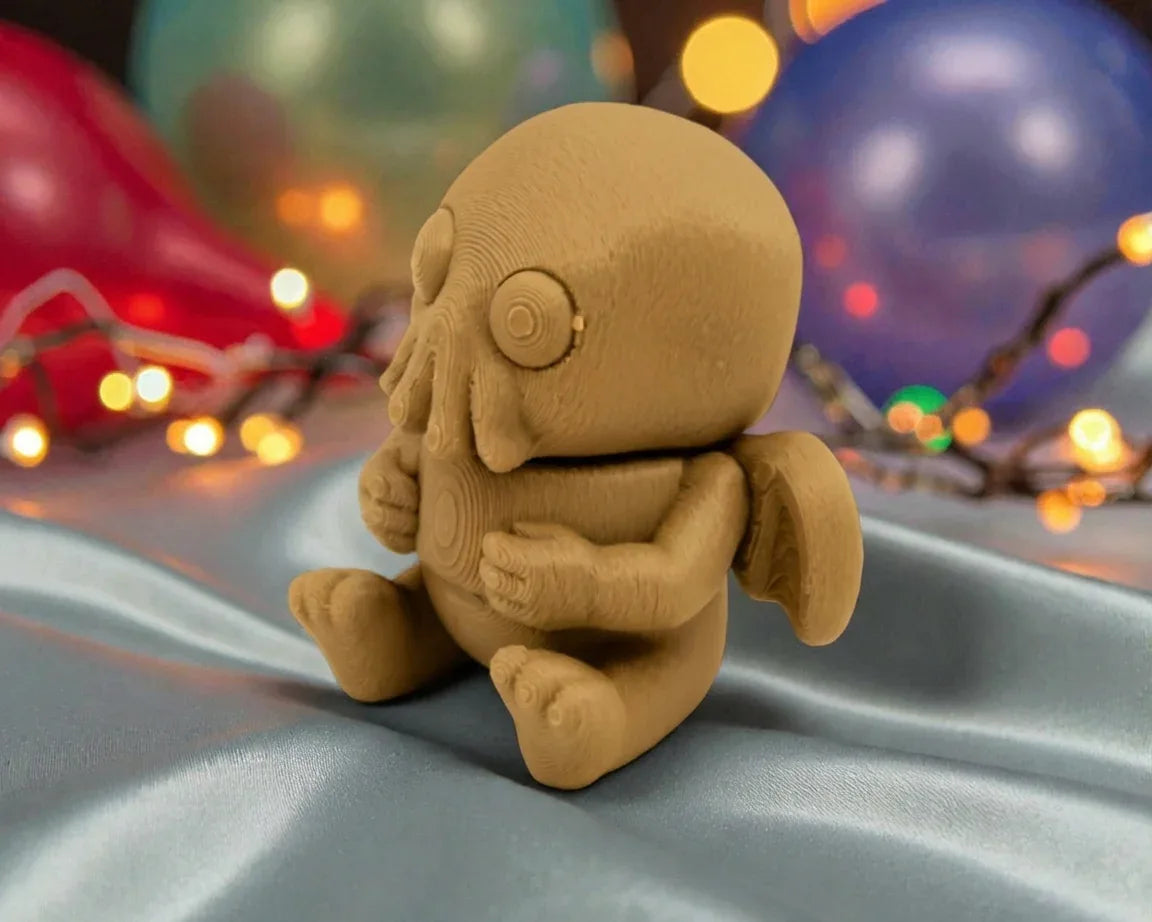 Tiny Cthulu Wood - Side