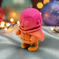 Tiny Dracula Silk Pink Yellow - Side